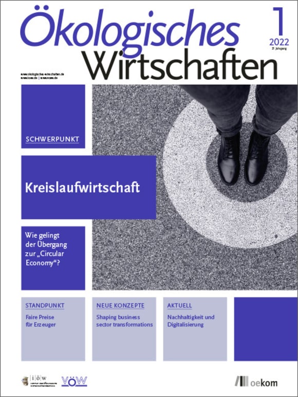 Cover: Kreislaufwirtschaft