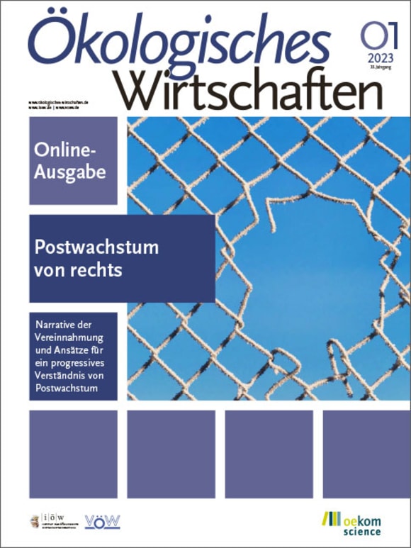 Cover: Postwachstum von rechts