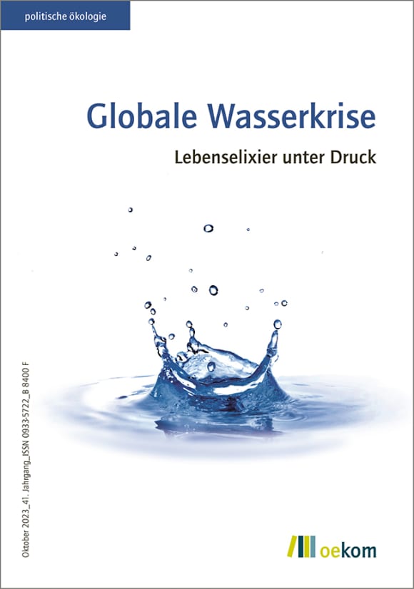 Cover: Globale Wasserkrise