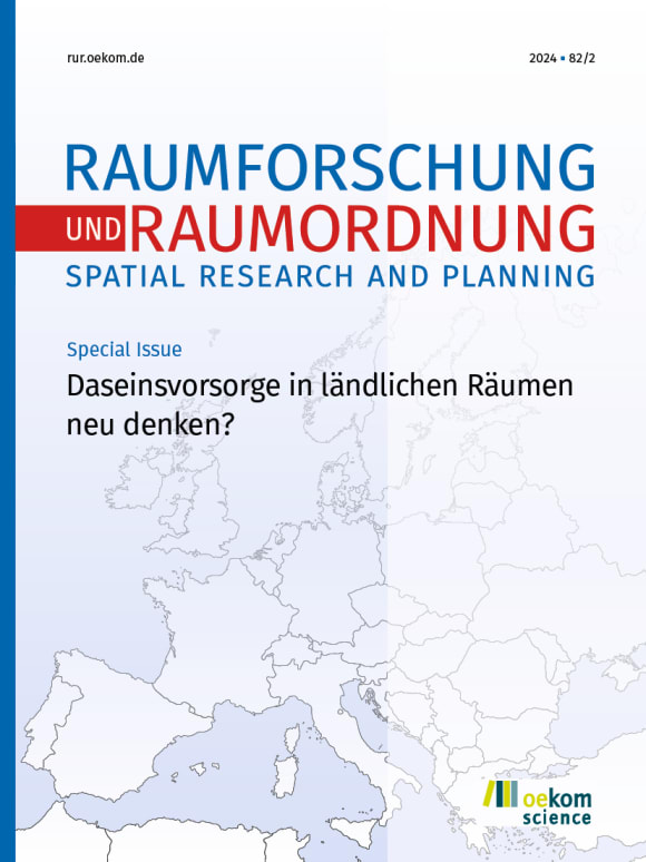 Cover: Daseinsvorsorge in ländlichen Räumen neu denken?