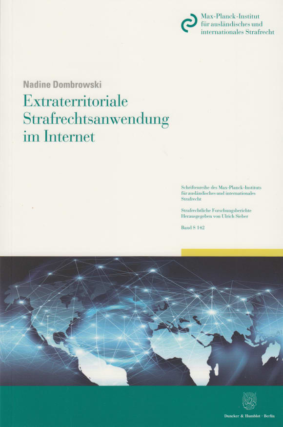 Cover Extraterritoriale Strafrechtsanwendung im Internet