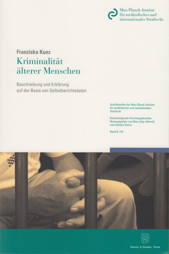 Cover Kriminalität älterer Menschen