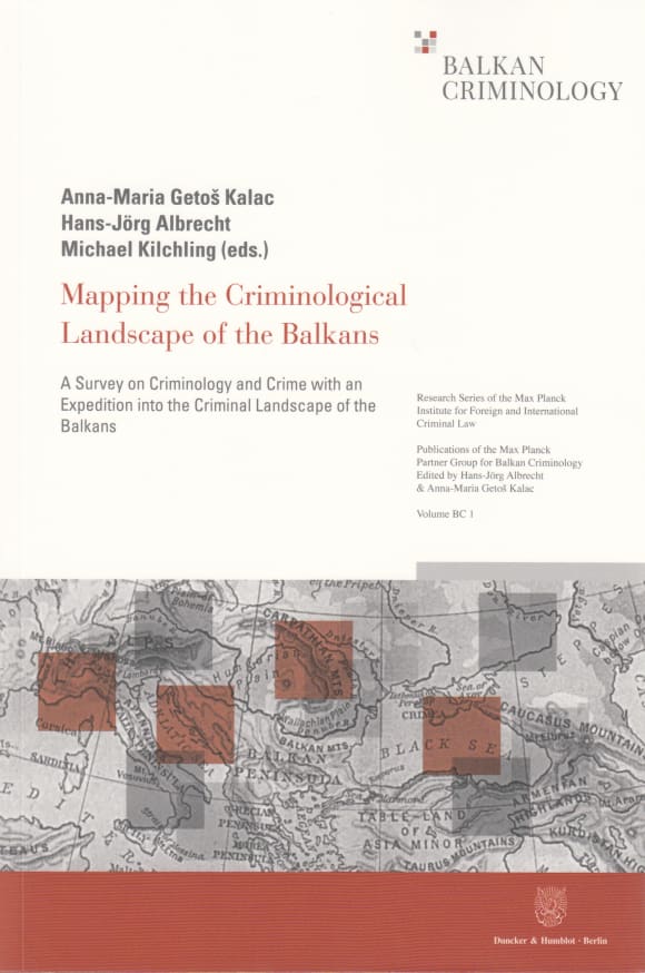 Cover Mapping the Criminological Landscape of the Balkans