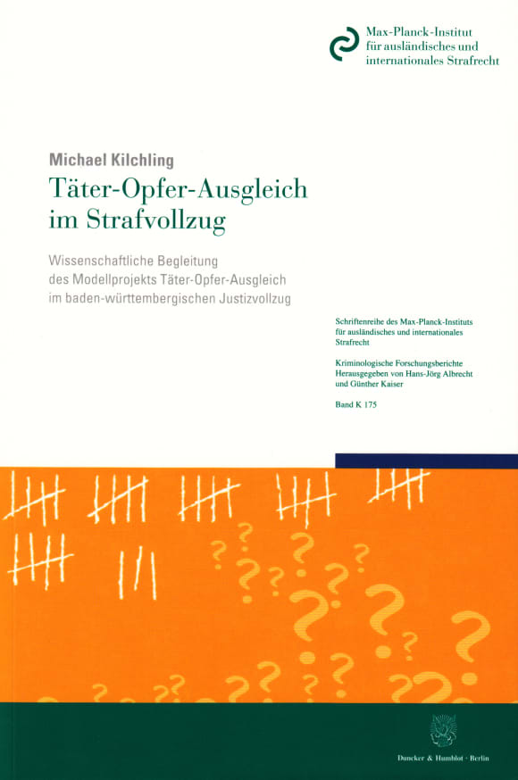 Cover Täter-Opfer-Ausgleich im Strafvollzug