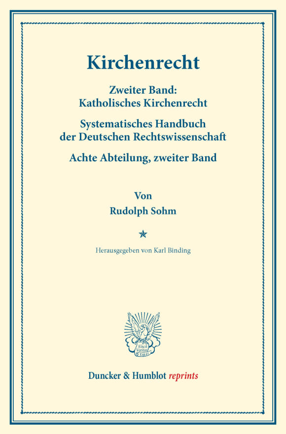 Cover Kirchenrecht