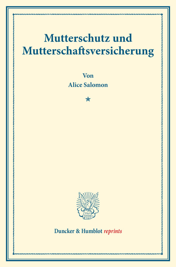 Cover Mutterschutz und Mutterschaftsversicherung