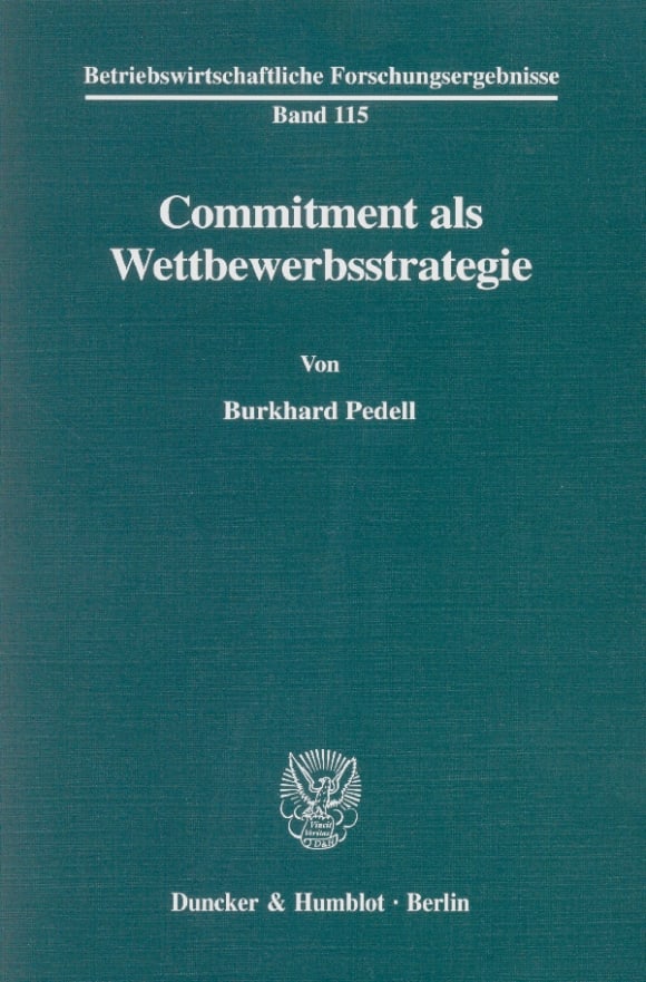 Cover Commitment als Wettbewerbsstrategie