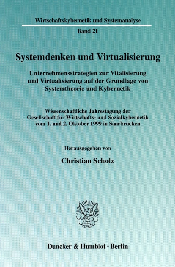 Cover Systemdenken und Virtualisierung