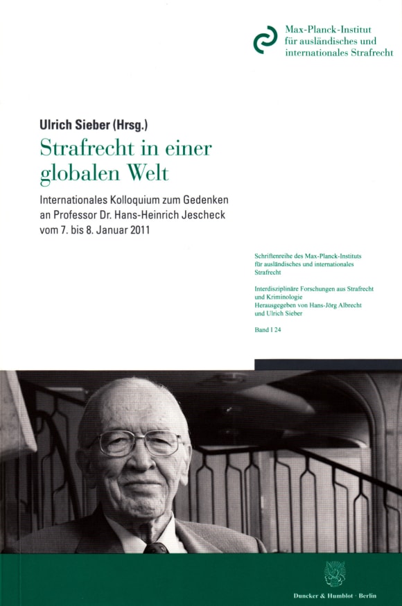 Cover Strafrecht in einer globalen Welt