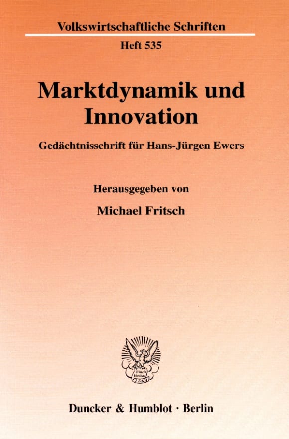 Cover Marktdynamik und Innovation