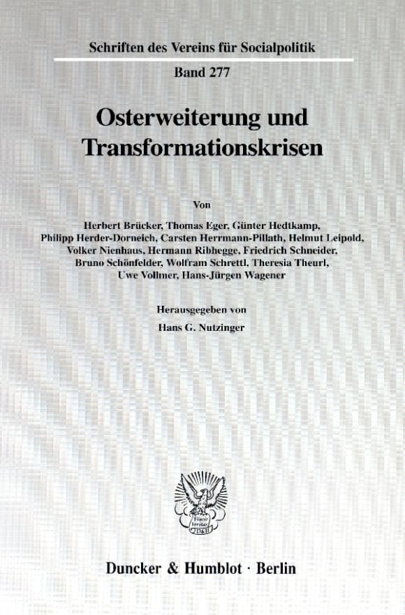 Cover Osterweiterung und Transformationskrisen