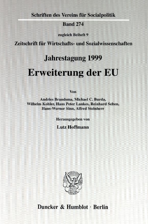 Cover Erweiterung der EU