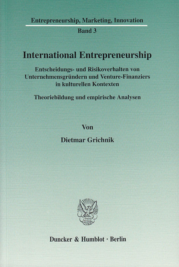 Cover International Entrepreneurship