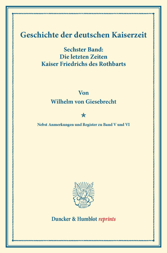 Cover Geschichte der deutschen Kaiserzeit