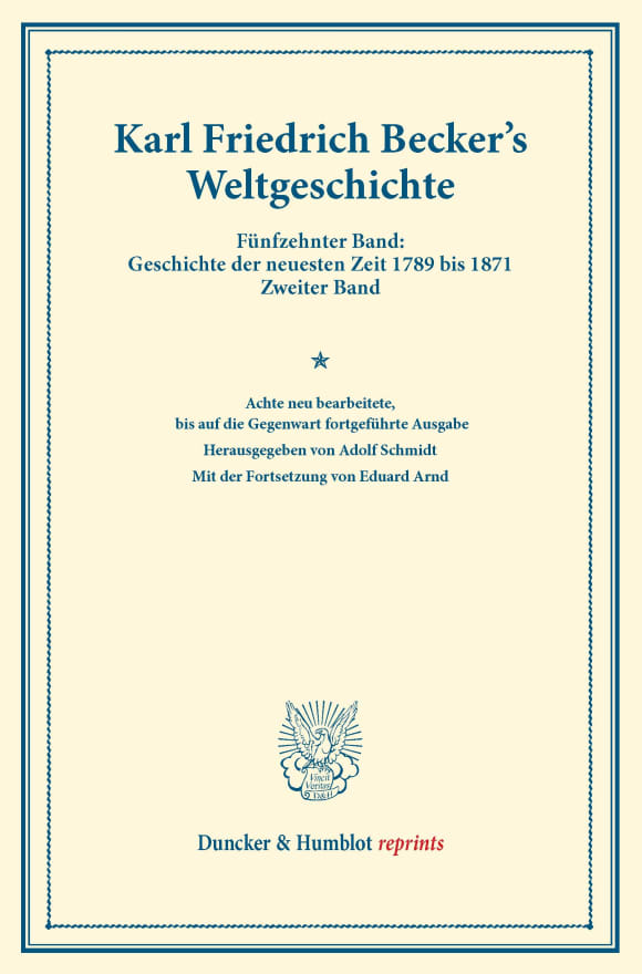 Cover Weltgeschichte