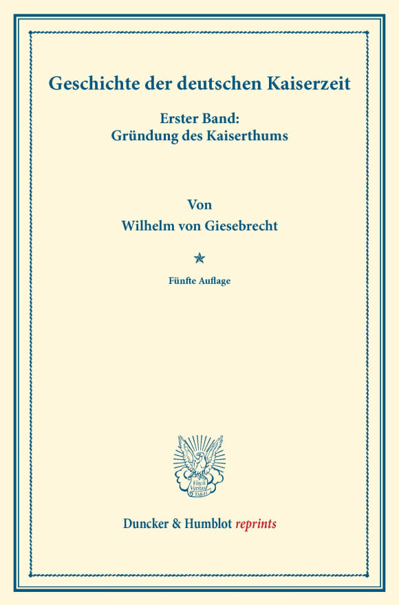 Cover Geschichte der deutschen Kaiserzeit