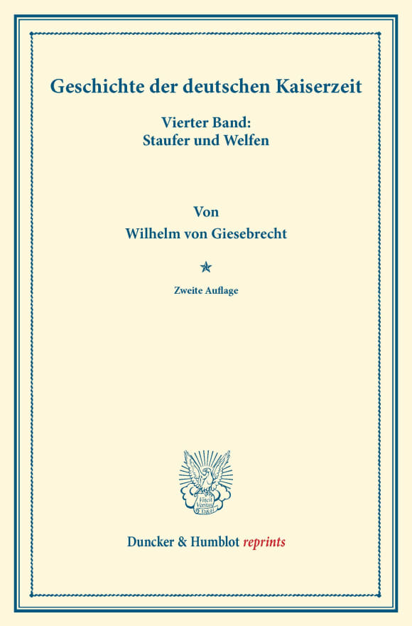 Cover Geschichte der deutschen Kaiserzeit