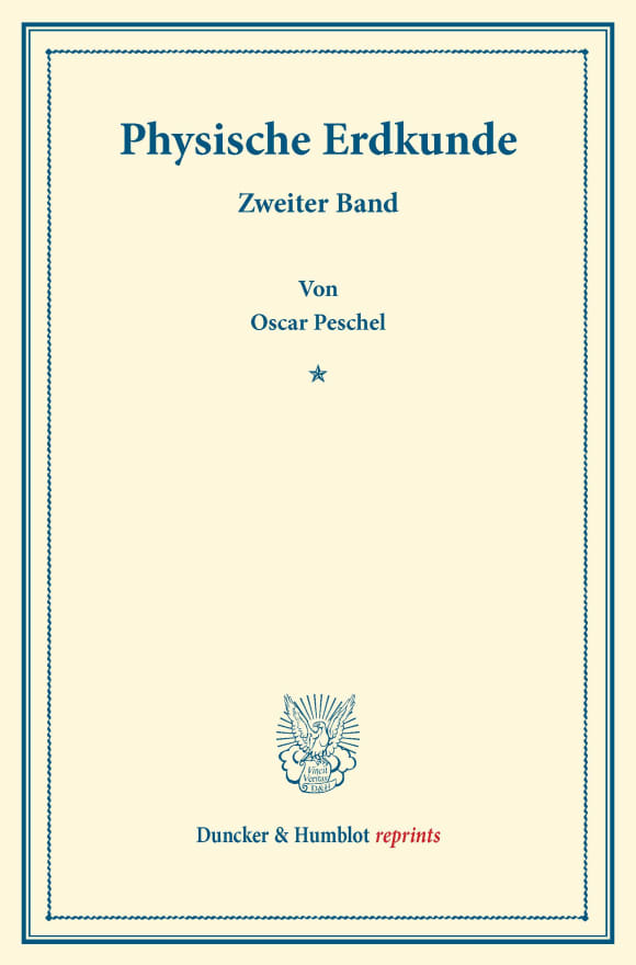 Cover Physische Erdkunde