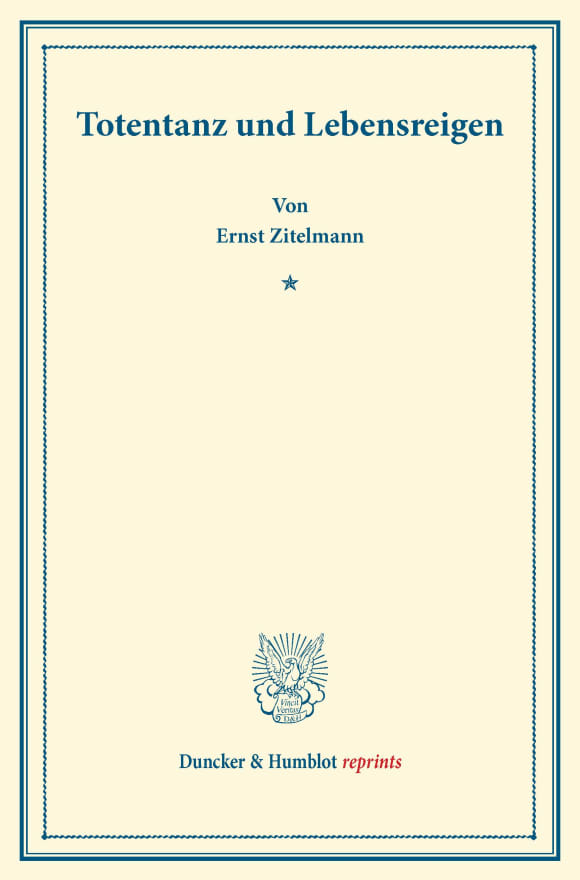 Cover Totentanz und Lebensreigen