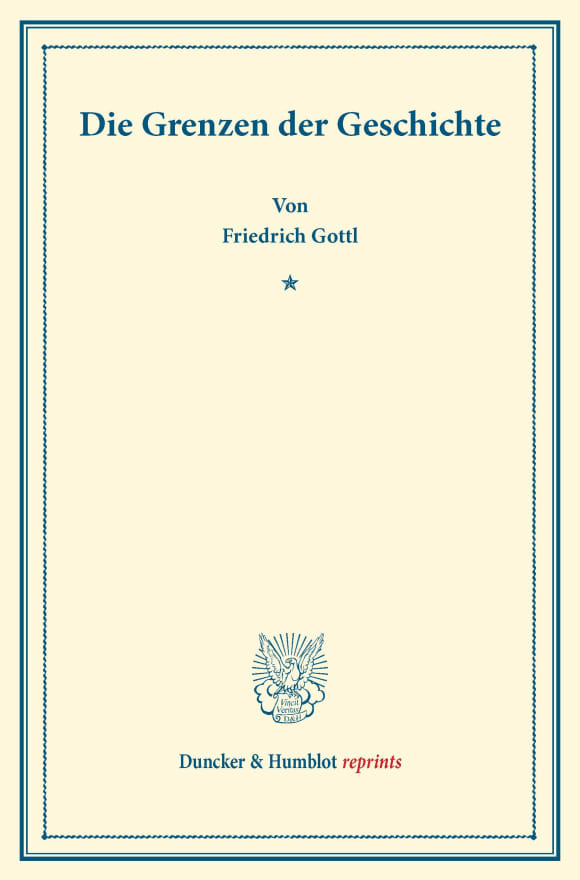 Cover Die Grenzen der Geschichte