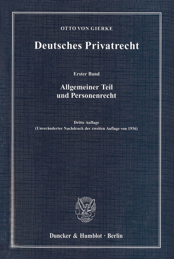 Cover Deutsches Privatrecht