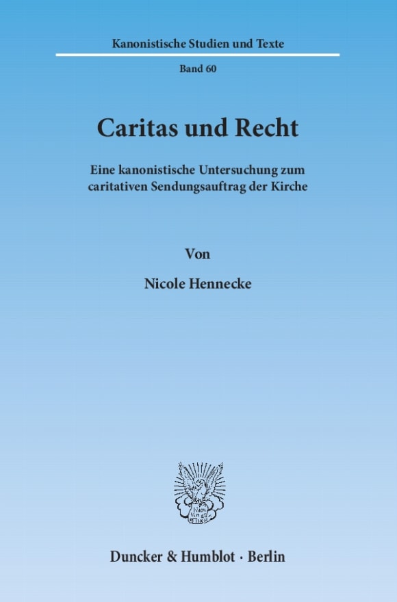 Cover Caritas und Recht