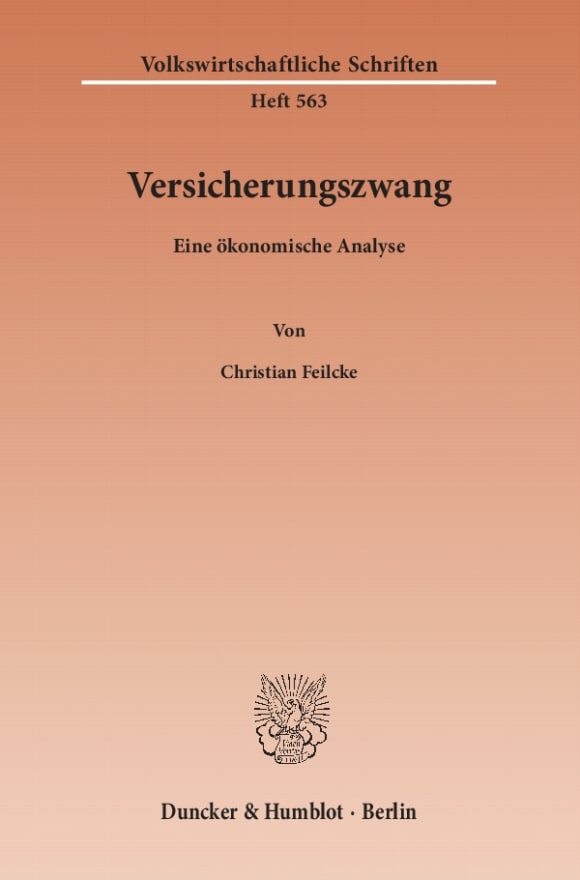 Cover Versicherungszwang