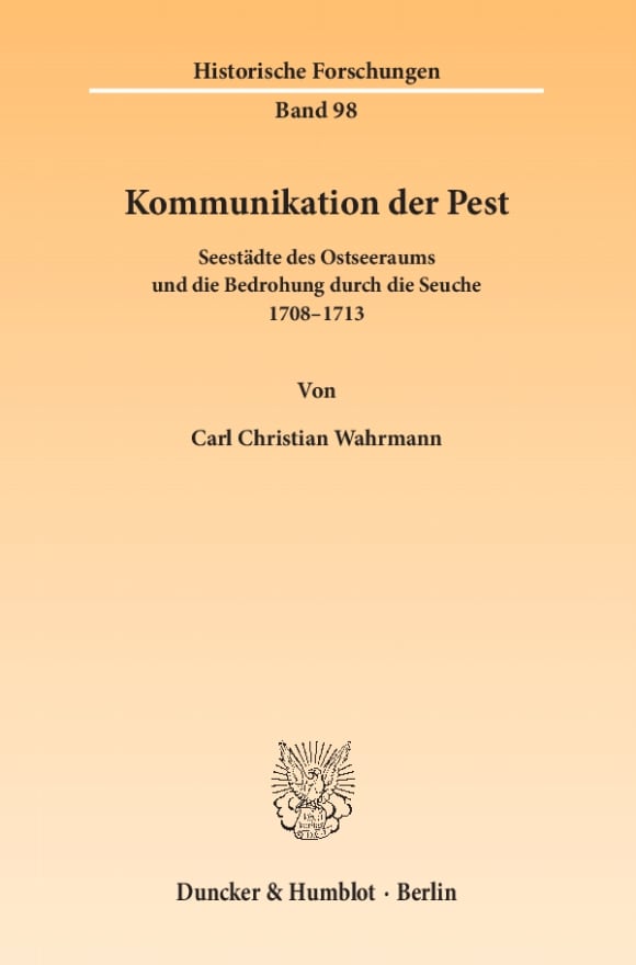 Cover Kommunikation der Pest