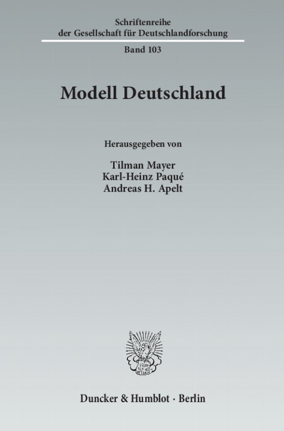 Cover Modell Deutschland