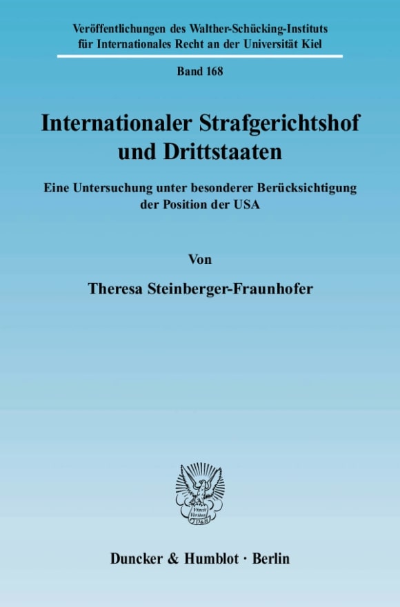 Cover Internationaler Strafgerichtshof und Drittstaaten