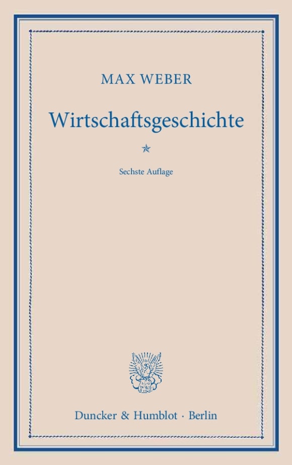 Cover Wirtschaftsgeschichte