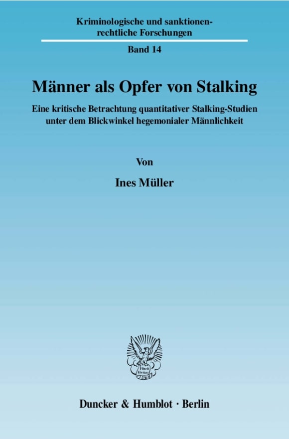 Cover Männer als Opfer von Stalking