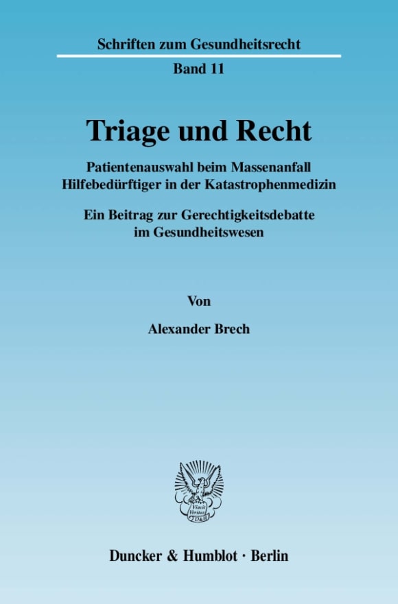 Cover Triage und Recht