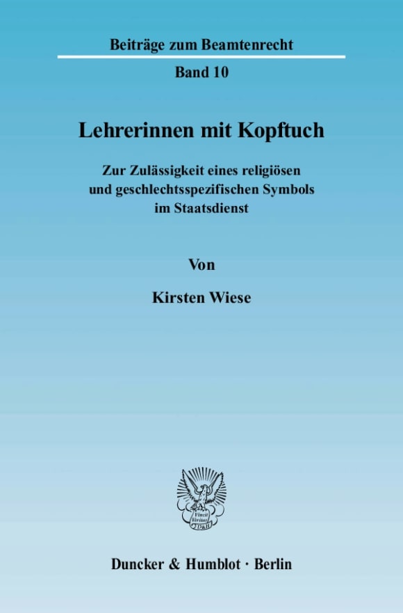 Cover Lehrerinnen mit Kopftuch