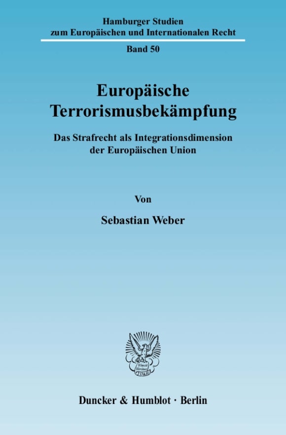 Cover Europäische Terrorismusbekämpfung