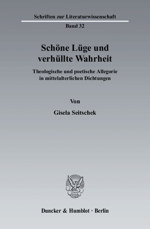 Cover Schöne Lüge und verhüllte Wahrheit