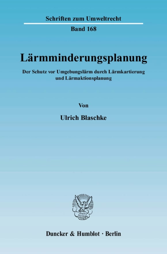 Cover Lärmminderungsplanung