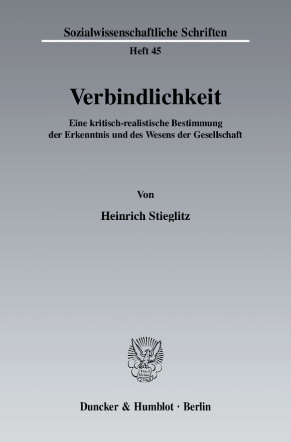 Cover Verbindlichkeit