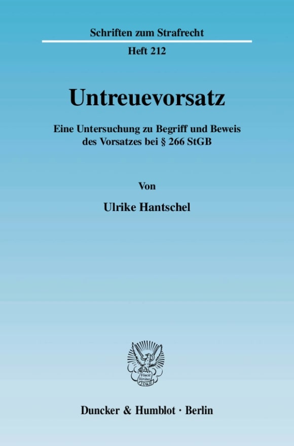 Cover Untreuevorsatz