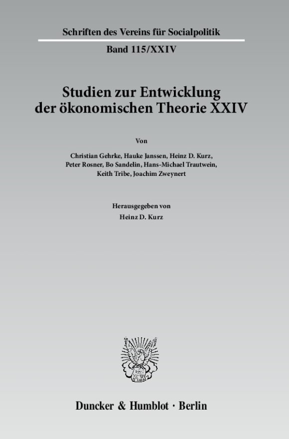 Cover Wechselseitige Einflüsse zwischen dem deutschen wirtschaftswissenschaftlichen Denken und dem anderer europäischer Sprachräume