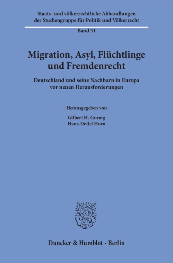 Cover Migration, Asyl, Flüchtlinge und Fremdenrecht