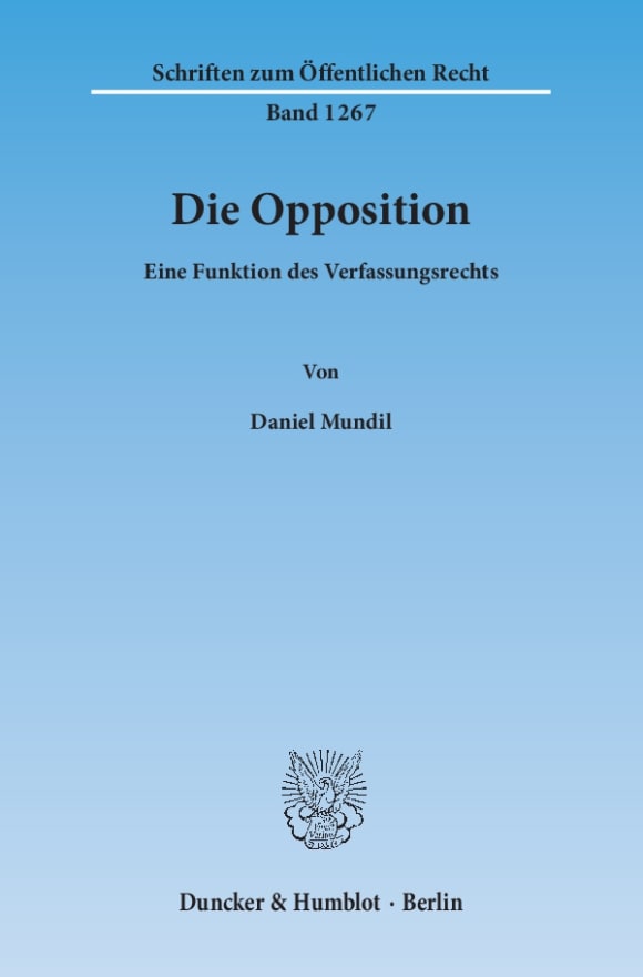 Cover Die Opposition