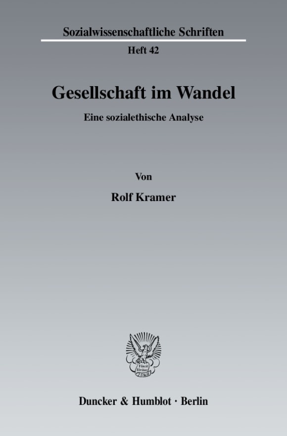 Cover Gesellschaft im Wandel