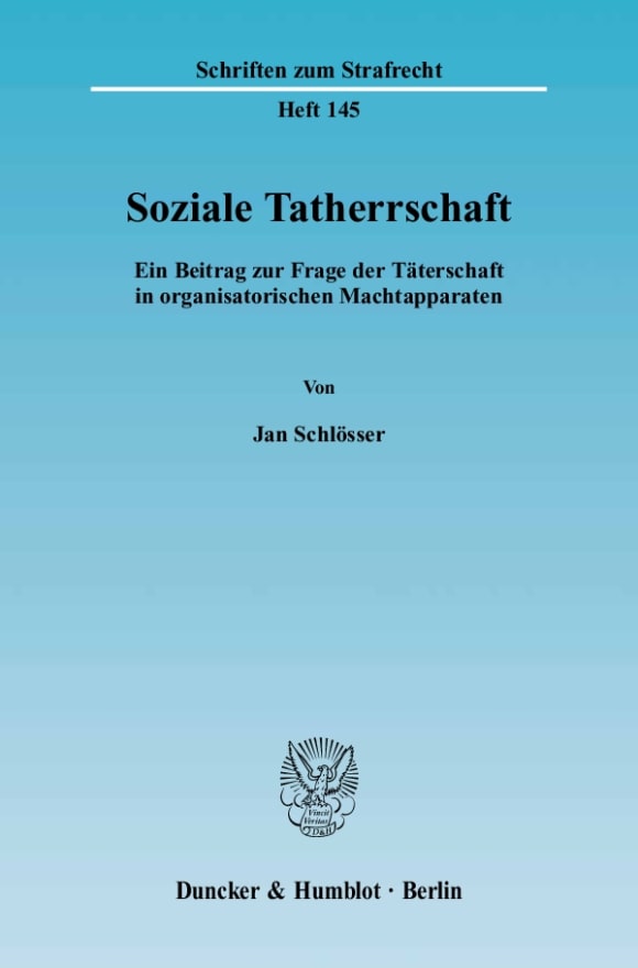 Cover Soziale Tatherrschaft