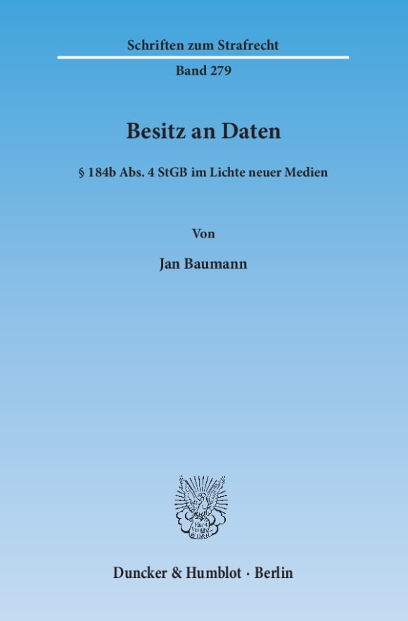 Cover Besitz an Daten