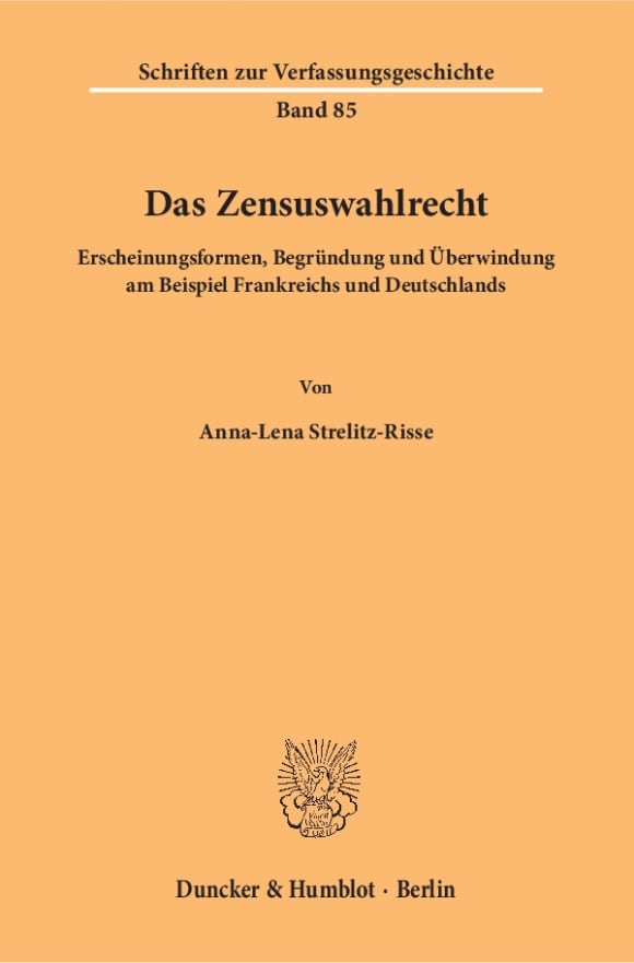 Cover Das Zensuswahlrecht