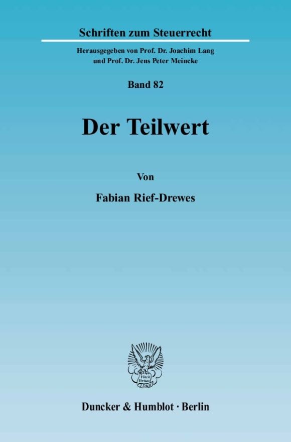 Cover Der Teilwert