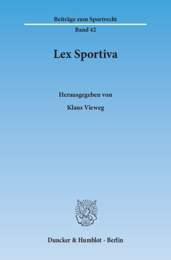 Cover Lex Sportiva