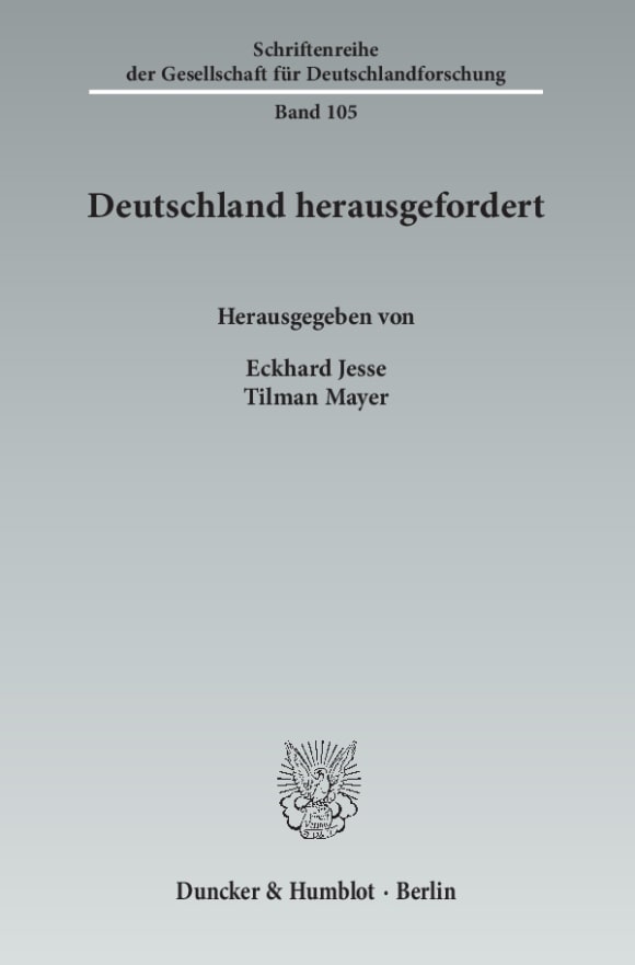 Cover Deutschland herausgefordert