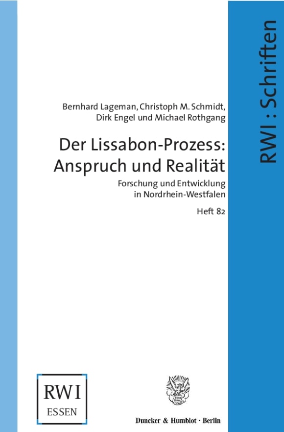 Cover Der Lissabon-Prozess: Anspruch und Realität